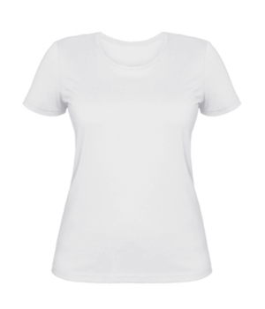 Печать на футболке (женская приталенная двухслойная)