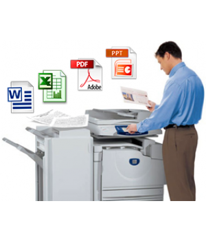 Печать документа на офисной бумаге (односторонняя печать) А4
